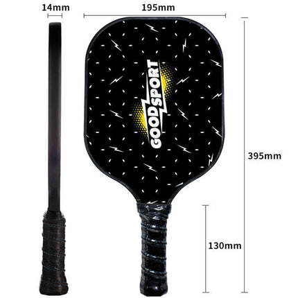 NNEDSZ Bubble Hall Fiberglass Pickleball Paddle Set - Vibrant Design for Enhanced Gameplay
