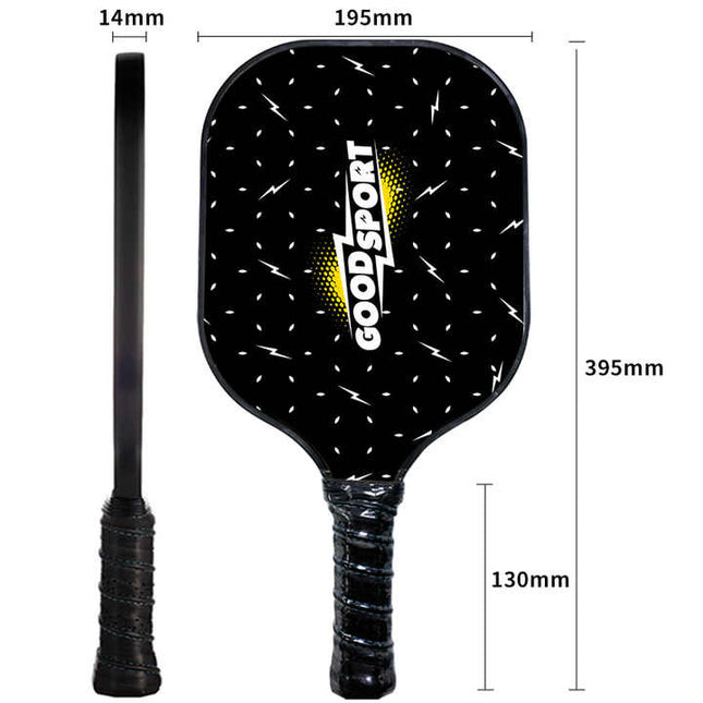 NNEDSZ Bubble Hall Fiberglass Pickleball Paddle Set - Vibrant Design for Enhanced Gameplay